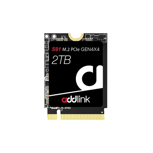 [1051317071] Addlink S91 2TB M.2 2230 PCIe Gen 4 - 5,000MBs/3,200MBs - مساحة تخزين