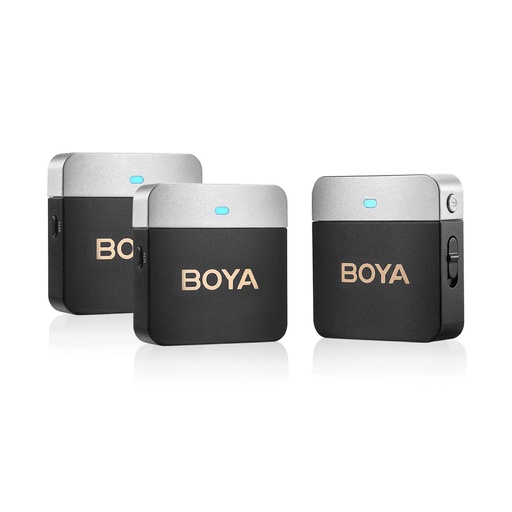 [214316935] Boya BY-M1V2 2.4GHz Dual-Channel Wireless Microphone System - ميكروفون