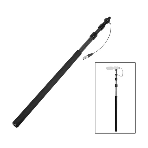 [214716952] Boya BY-PB25 Carbon Fiber Boompole w/ Internal XLR - حامل ميكروفون