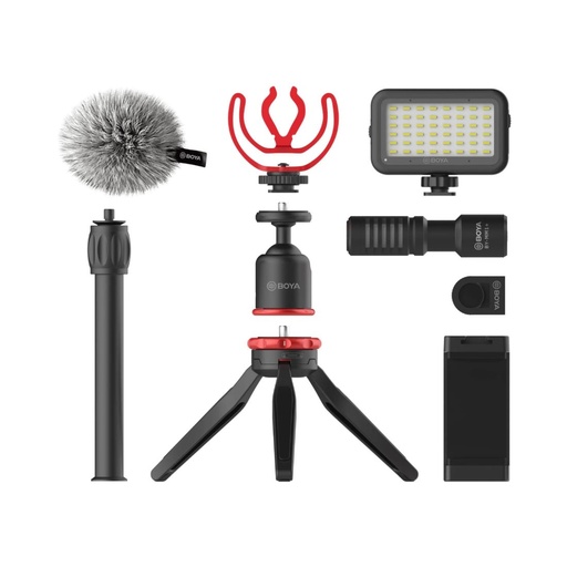 [21434724] Boya BY-VG350 Smartphone Vlogger Kit Plus - ميكروفون