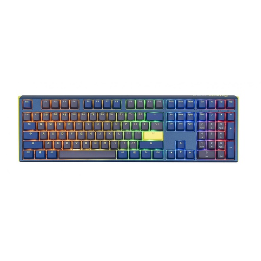 [1041118758] Ducky One 3 Daybreak Full Size Wired Mechanical Gaming Keyboard - Clear - لوحة مفاتيح