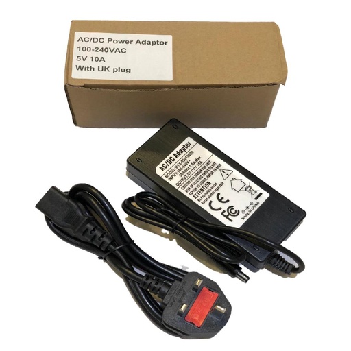 [50110789] Epic Gamers 5V 10A Adapter - محول