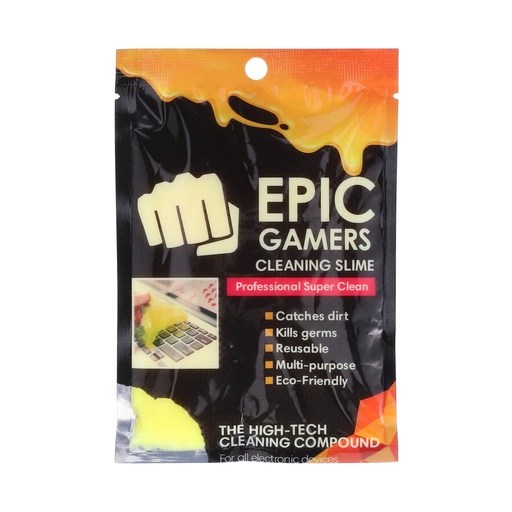 [21014639] Epic Gamers Cleaning Slime - Yellow - جل تنظيف