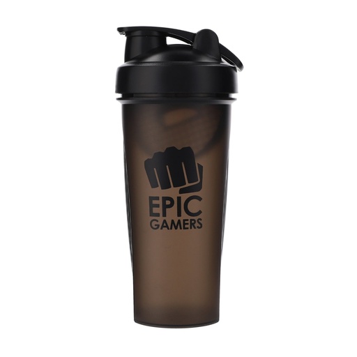 [5291211] Epic Gamers Energy Shaker 20oz - Black Out - زجاجة شيكر