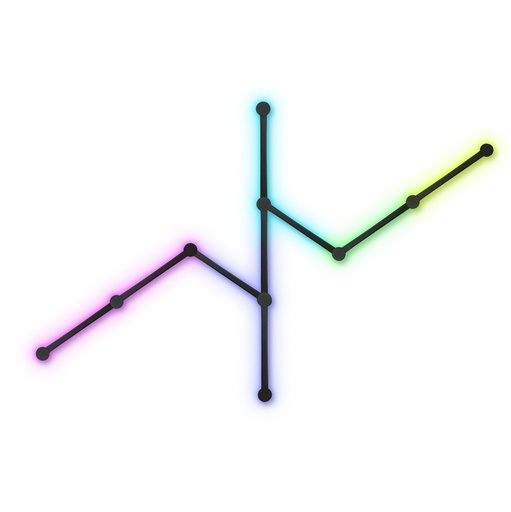 [40113617] Epic Gamers Glide Starter Kit 9 Light Lines - Black - إضاءة