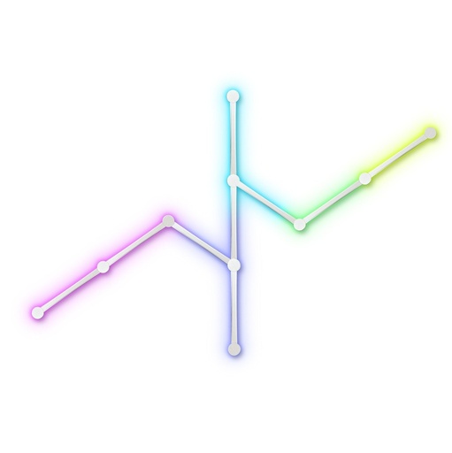 [40113680] Epic Gamers Glide Starter Kit 9 Light Lines - White - إضاءة