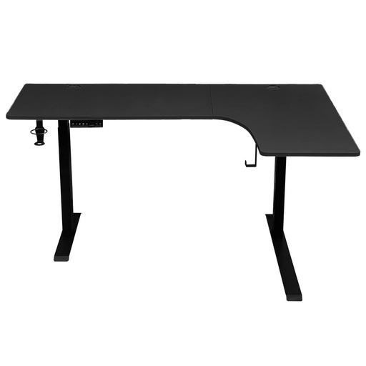 [301321555] Epic Gamers Pro Gaming Corner Table V3 Hydraulic - Black - طاولة