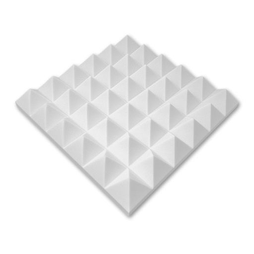 [209313977] Epic Gamers Sound Proofing Foam w/ Adhesive (1 Piece) 30x30x5cm - White - عازل صوت