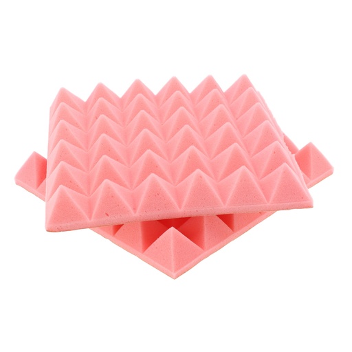 [20934554] Epic Gamers Sound Proofing Foam w/ Adhesive (2pcs) 30x30x5cm - Pink - عازل صوت