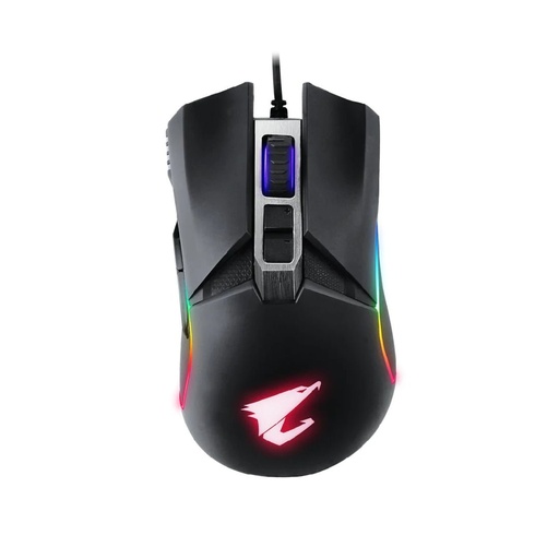 [201210043] Gigabyte Aorus M5 Wired Gaming Mouse - Matte Black - فأرة