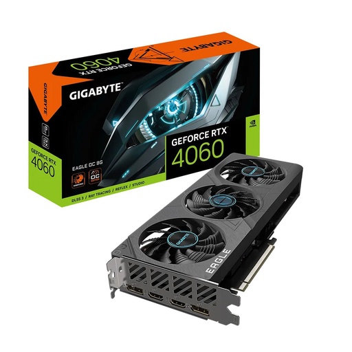 [1024418699] Gigabyte GeForce RTX 4060 EAGLE OC 8GB GDDR6 Graphics Card -  كرت الشاشة