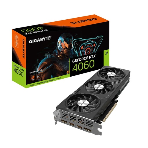 [1024417355] Gigabyte GeForce RTX 4060 Gaming OC 8GB GDDR6 Graphics Card -  كرت الشاشة