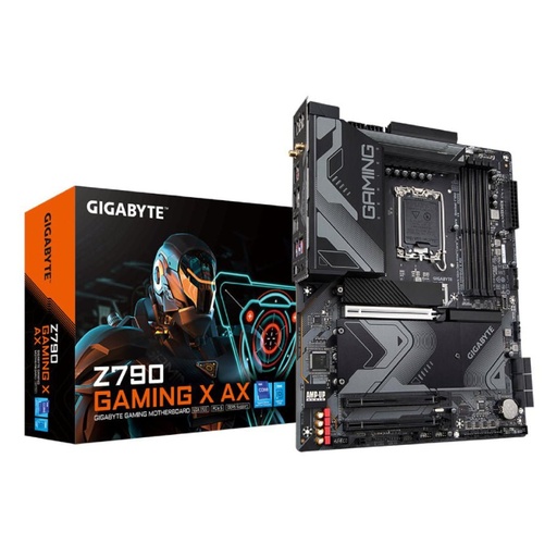 [1031212298] Gigabyte Z790 Gaming X AX WiFi DDR5 LGA 1700 Intel ATX Gaming Motherboard - اللوحة الأم