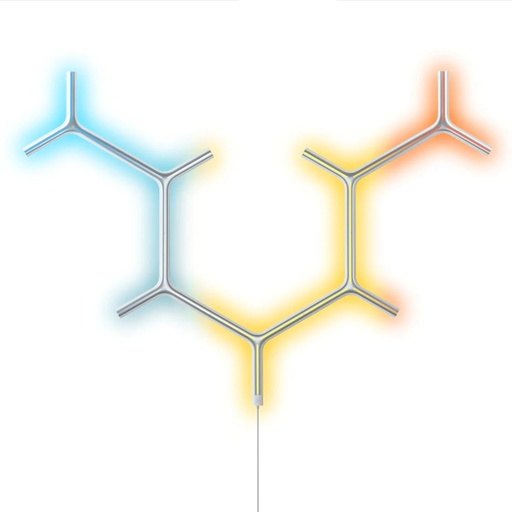 [40116380] Govee Glide Y Shape Light Panel - 7 Pack - إضاءة