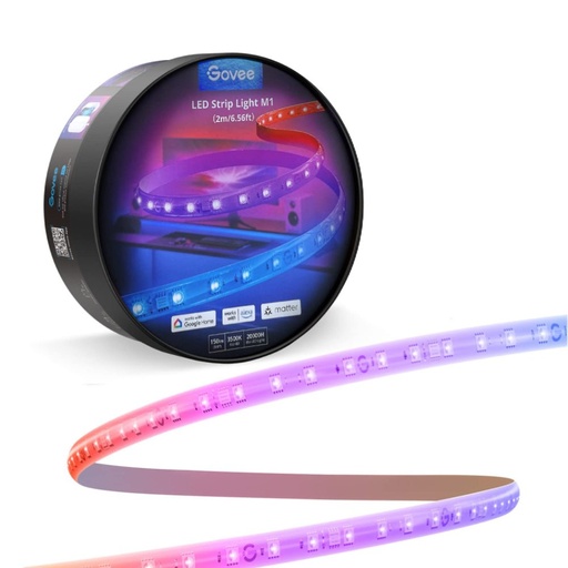[40121053] Govee M1 RGBIC LED Strip Lights 2m - إضاءة