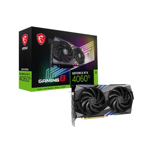 [1024518385] MSI GeForce RTX™ 4060 Ti Gaming X 8G GDDR6 Graphics Card - كرت شاشة