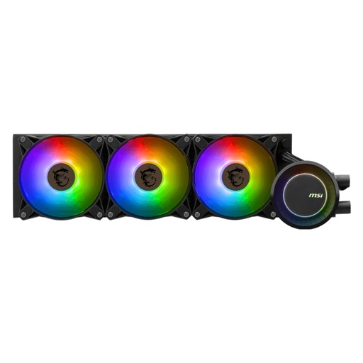 [10782422342] MSI MAG CoreLiquid E360 360mm AIO Liquid Cooler - Black - مبرد
