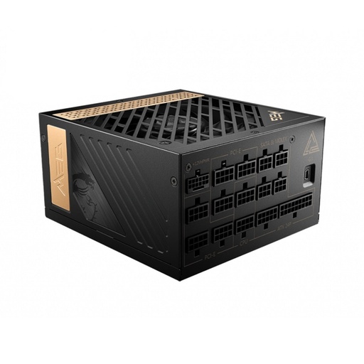 [1082712047] MSI MEG Ai1300P PCIE5 1300W Platinum ATX Fully Modular Power Supply - مزود طاقة
