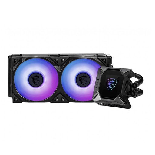 [1071239496] MSI MPG Core Liquid K240 LCD RGB Liquid CPU Cooler - مبرد