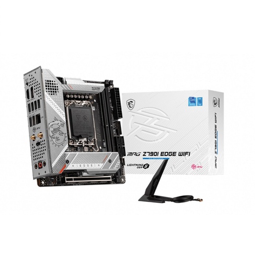 [1031412001] MSI MPG Z790I Edge Gaming WIFI DDR5 LGA1700 Intel Mini-ITX Gaming Motherboard - اللوحة الأم