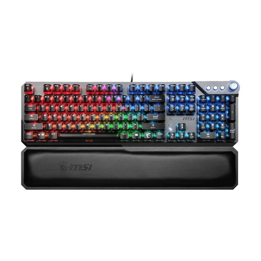 [20121118578] MSI Vigor GK71 Sonic Wired Mechanical Gaming Keyboard - Red Switch - لوحة مفاتيح