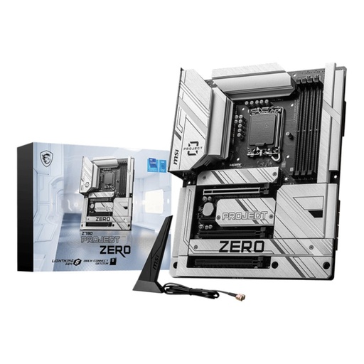 [1031223661] MSI Z790 Project Zero Wi-Fi DDR5 LGA 1700 ATX Gaming Motherboard - لوحة أم