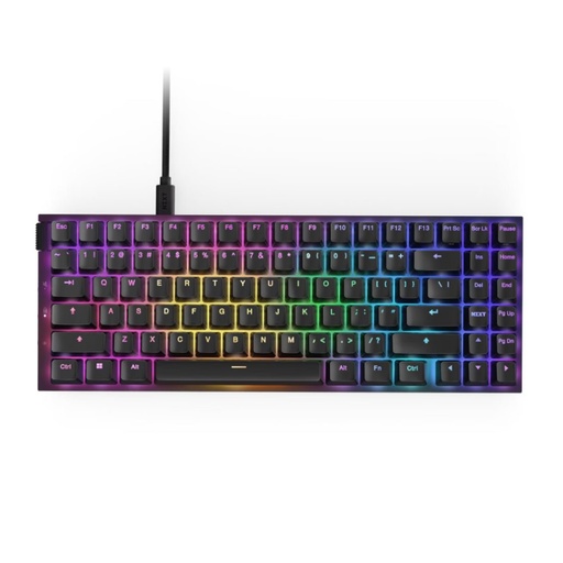 [20121124309] NZXT Function 2 MiniTKL RGB Wired Mechanical Gaming Keyboard - Matte Black - لوحة مفاتيح