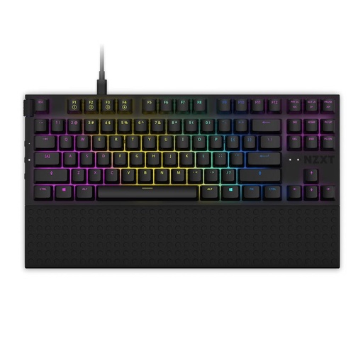 [20121115846] NZXT Function TKL Mechanical Gaming Keyboard - Black - لوحة مفاتيح