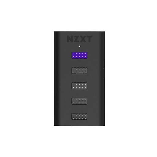 [20704539] NZXT Internal USB Hub - Black - موزع يو أس بي