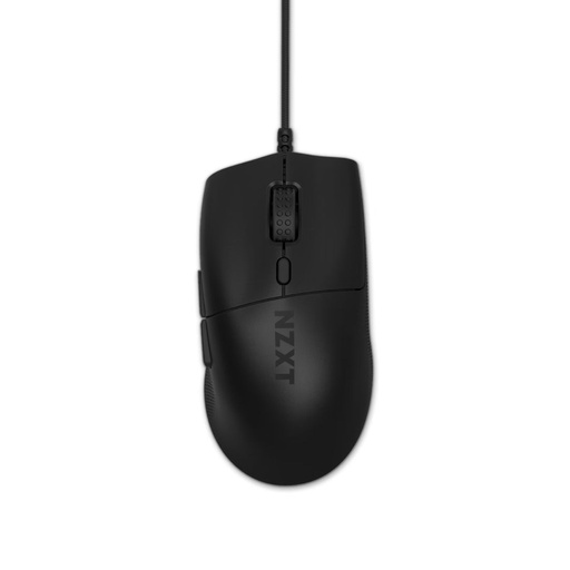 [2022224303] NZXT Lift 2 Ergo Wired 26,000 DPI Lightweight Ergonomic Gaming Mouse - Black - فأرة