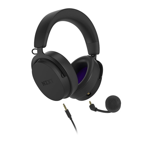 [2042220910] NZXT Relay Wired PC Gaming Headset - Black - سماعة