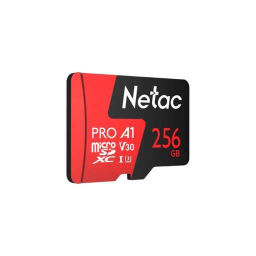 [105614904] Netac P500 Extreme Pro 256GB 100/90 MB/s MicroSDXC - مساحة تخزين