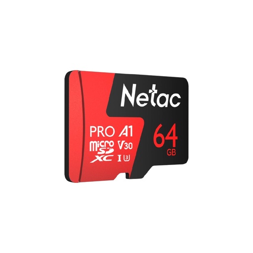 [105614902] Netac P500 Extreme Pro 64GB 100/90 MB/s MicroSDXC - مساحة تخزين