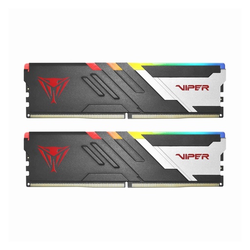 [10431116524] Patriot Viper Venom RGB 32GB (2x16GB) CL36 7400Mhz DDR5 Memory Kit - الذاكرة العشوائية