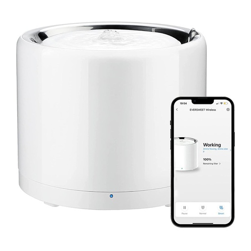 [5241113] Petkit EverSweet 3 Pro Wireless Smart Pet Water Fountain - نافورة مياه للقطط