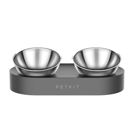 [5241105] Petkit Nano Stainless Steel Double Bowls - أكسسوارات حيوانات أليفة