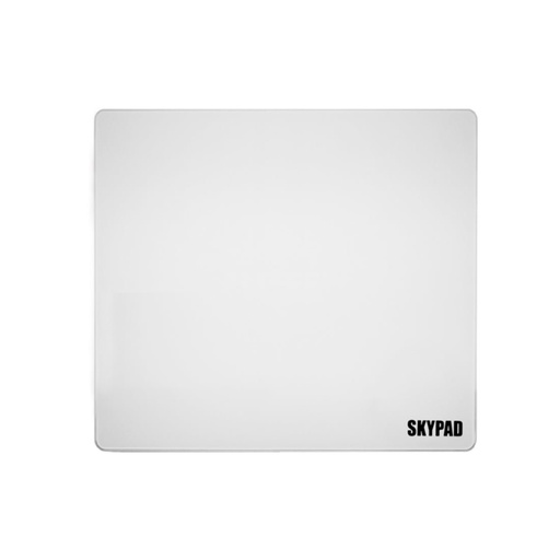 [202418815] Skypad Glass 3.0 XL Gaming Mousepad - White Text - حصيرة فأرة