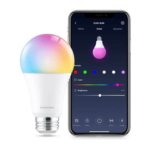 [401600] SwitchBot Color Bulb - أكسسوارات ذكية