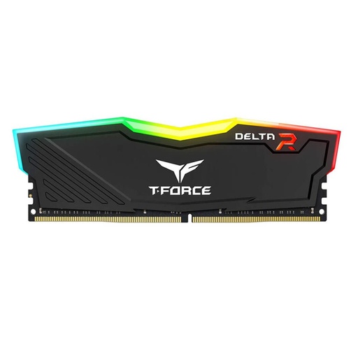 [1041119095 / 765441643260] Team Group T-Force Delta R RGB 8GB 3200Mhz DDR4 - Black - الذاكرة العشوائية