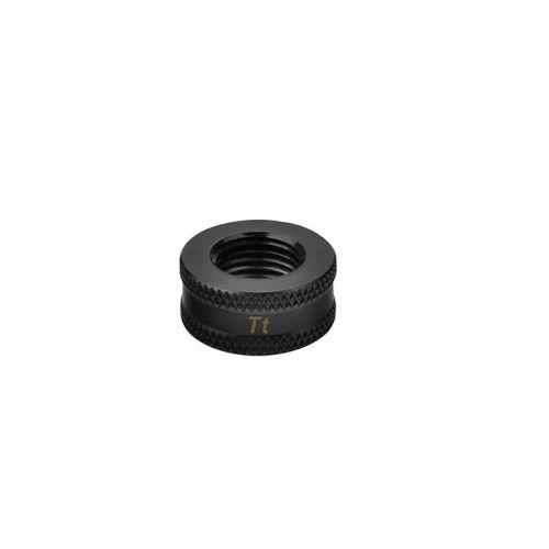 [107116648] Thermaltake  Pacific G1/4 Female to Female 10mm extender - Black - وصلات أنابيب