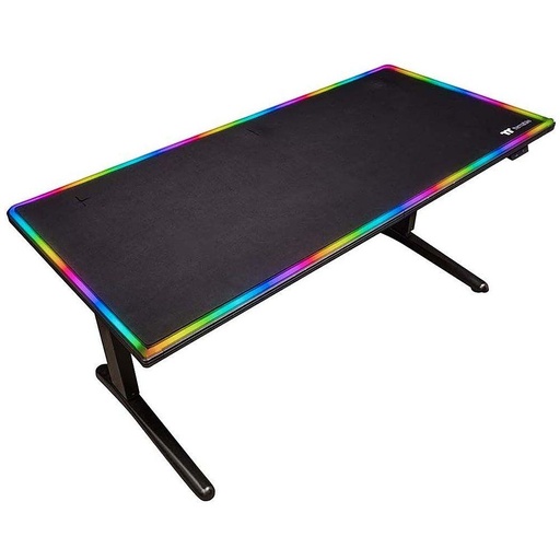 [30135419] Thermaltake Level 20 Battlestation RGB Gaming Desk - Automatic motor - طاولة
