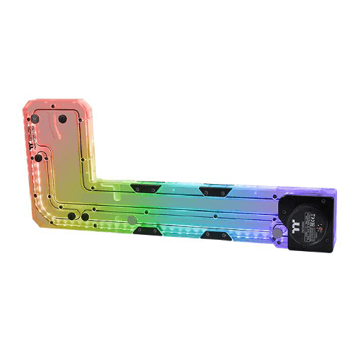 [107146769] Thermaltake Pacific Core P5 DP-D5 Plus Distro-Plate RGB Water Block with Pump Combo - مضخة