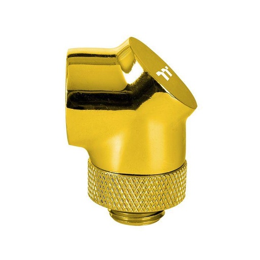 [107116676] Thermaltake Pacific G1/4 90 Degree Adapter – Gold - وصلات أنابيب