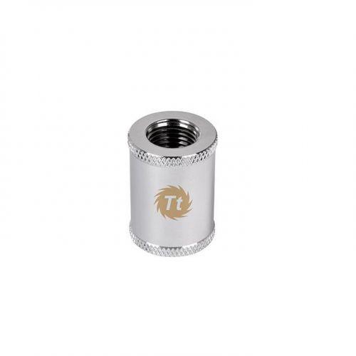 [107116636] Thermaltake Pacific G1/4 Female To FeMale 30Mm Extender - Chrome - وصلات أنابيب