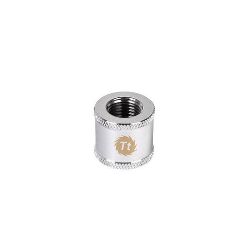 [107116635] Thermaltake Pacific G1/4 Female To Female 20Mm Extender - Chrome - وصلات أنابيب