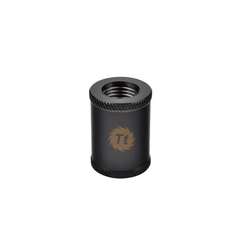[107116650] Thermaltake Pacific G1/4 Female To Female 30Mm Extender - Black - وصلات أنابيب