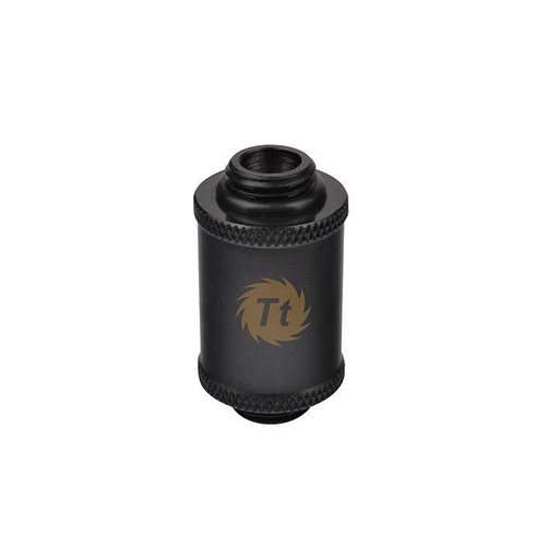[107116644] Thermaltake Pacific G1/4 Male To Male 30Mm Extender - Black - وصلات أنابيب