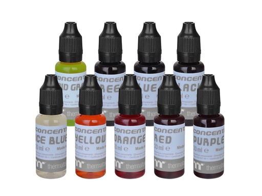[107196889] Thermaltake Premium Concentrate Coolant Kit 9x20ml - سائل مركز