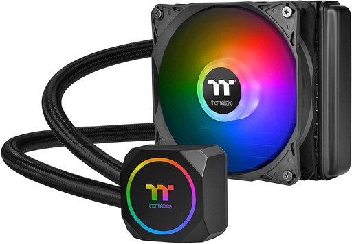[1071219446] Thermaltake TH120 ARGB Motherboard Sync Edition Intel/AMD All-in-One Liquid Cooling System 120mm - مبرد