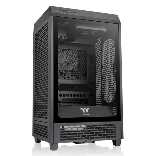 [106121528] Thermaltake The Tower 200 Mini Gaming Tower Case - Black - صندوق